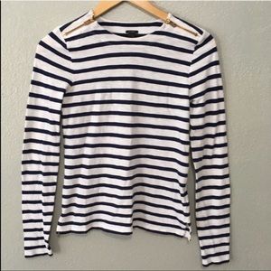 J.Crew Blue and White Shirt